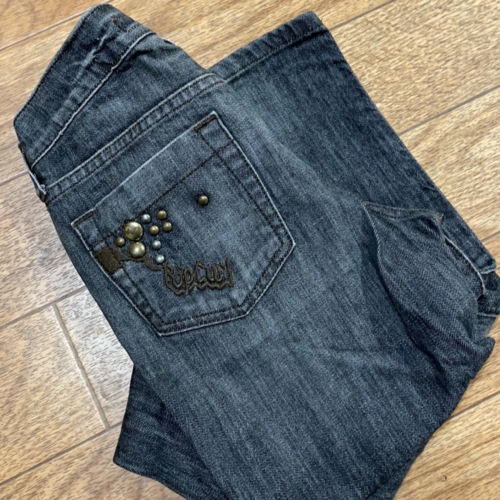 Rip curl Black wash jeans pants